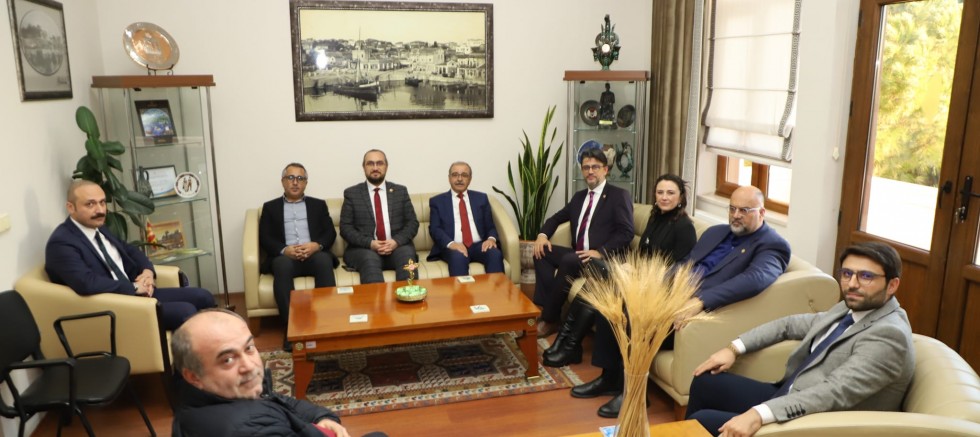 Rektör Erenoğlu’dan Başkan Özacar’a Ziyaret