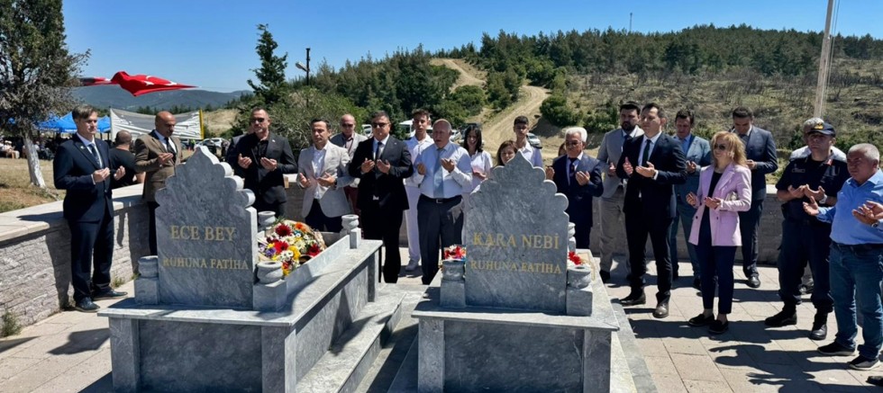 Rumeli’nin Kahramanları Ece Bey ve Kara Nebi Anıdı