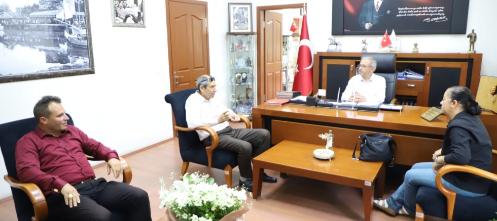 Saçıkara’dan Özacar’a Nezaket Ziyareti
