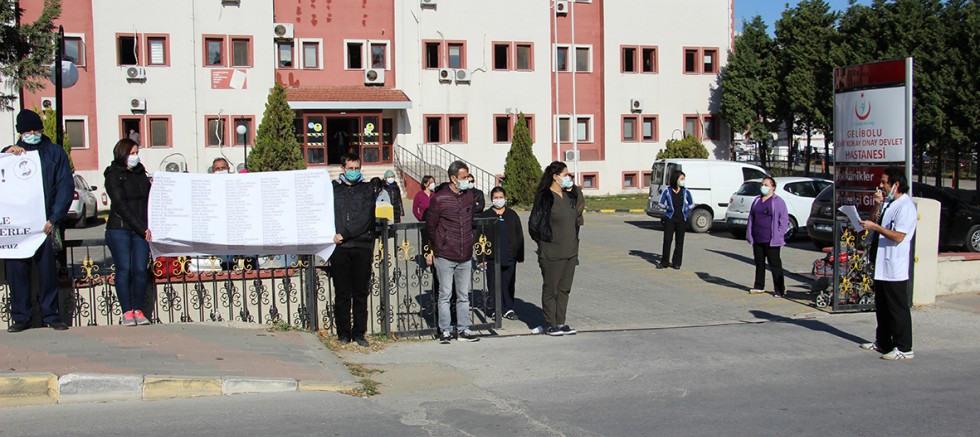 “Sağlık Çalışanlarının Sesini Duyun!”