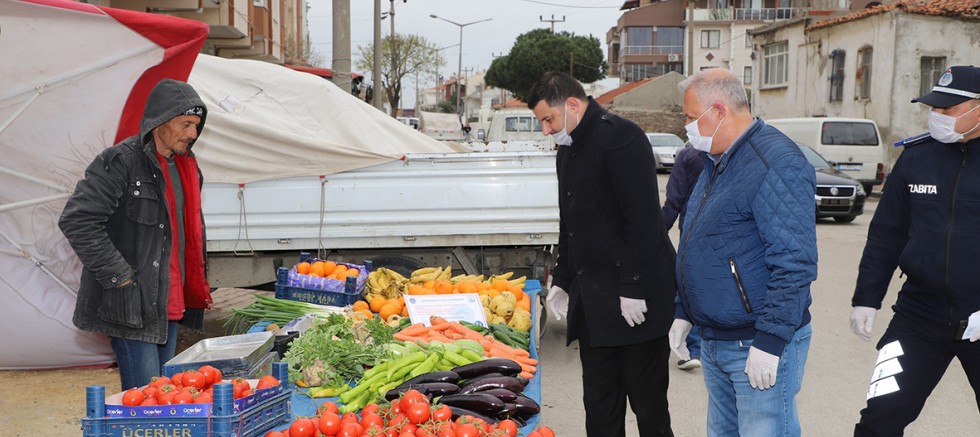 Salı Pazarında Denetimler Yapıldı