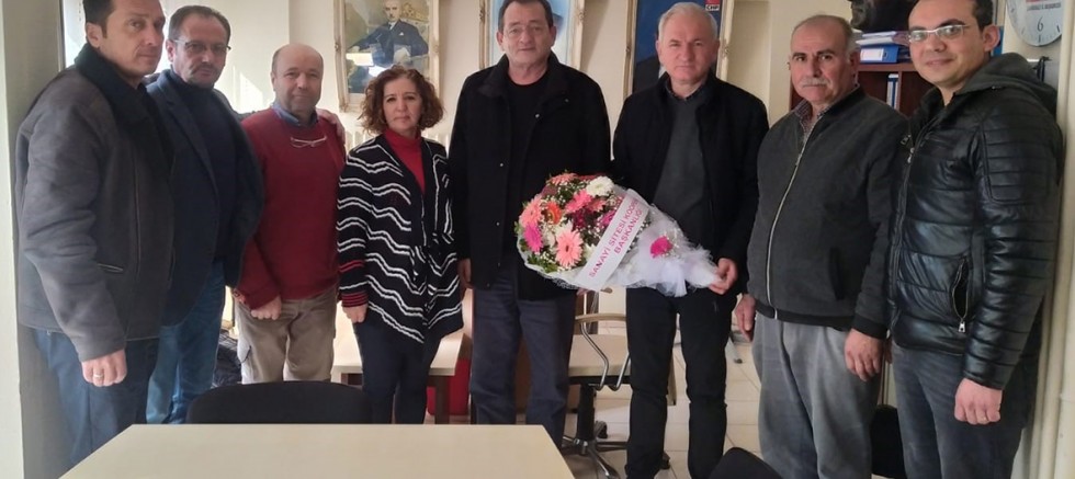 Sanayi Sitesi Başkanlığından CHP İlçe Başkanlığına Ziyaret