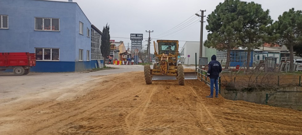 Sanayideki Üst Yapı Çalışmaları Sürüyor