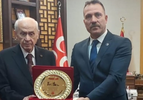 Şarlak’tan MHP Genel Başkanı Bahçeli’ye Ziyaret