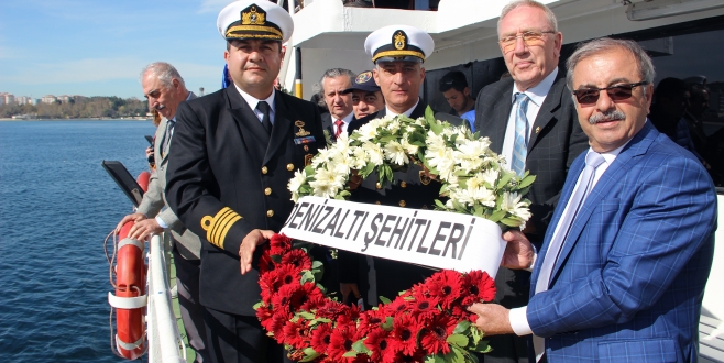 Şehit Denizciler Anıldı