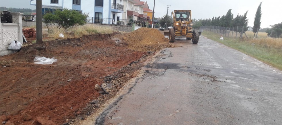 Şehit İsmail Türe Caddesi’nde Çalışmalar Sürüyor