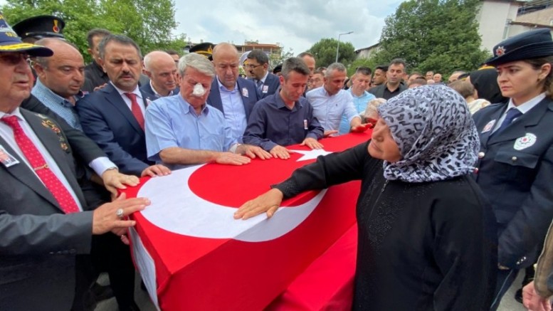 Şehit Jandarma Uzman Çavuş Ceylan, Son Yolculuğa Uğurlandı