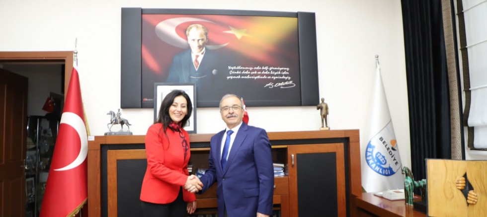 Şentürklü’den Başkan Özacar’a Ziyaret