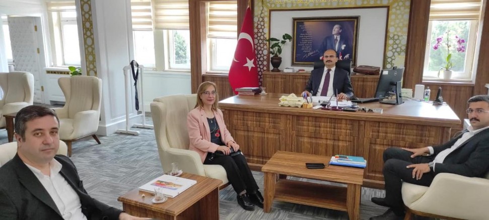 SGK İlçe Müdürlüğü’nden Kaymakam Abacı’ya Ziyaret