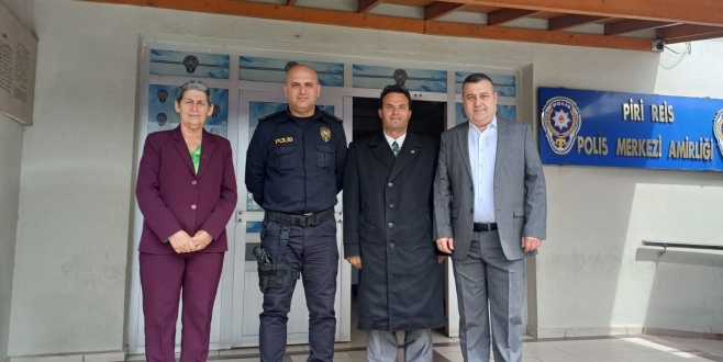 Siyasi Parti İlçe Başkanlarından Emniyet Müdürü Alay’a Ziyaret