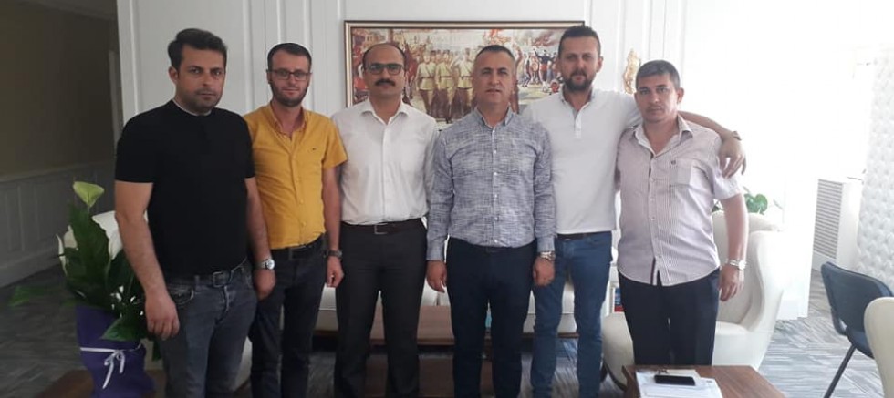 Şoförler Odası’ndan Kaymakam Abacı’ya Ziyaret