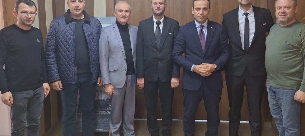 Şoförler Odası’ndan Kaymakam ve Belediye Başkanına Ziyaret