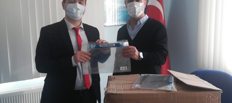 Şoförler Odası’ndan Siperlik Desteği