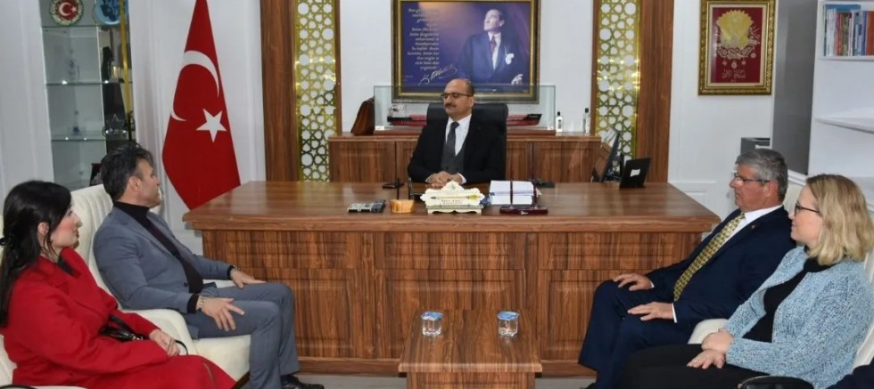Soyuak’tan Kaymakam Abacı’ya Ziyaret
