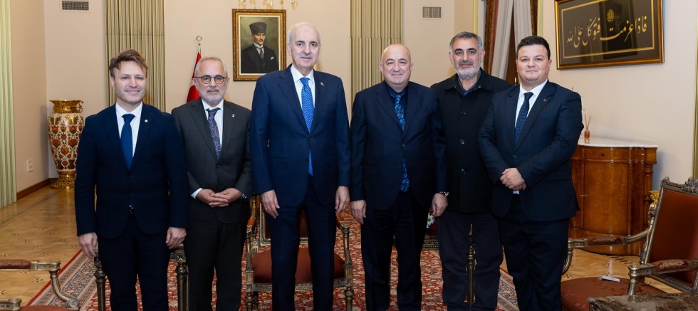 Soyuak’tan TBMM Başkanı Kurtulmuş’a Ziyaret