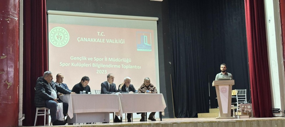Spor Kulüpleri İle Toplantı Yapıldı