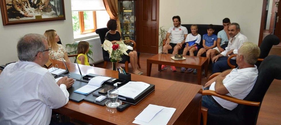 Sporculardan Özacar’a Ziyaret