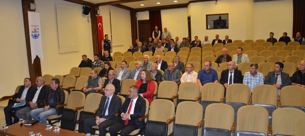 Su Birliği Bilgilendirme Toplantısı Yapıldı