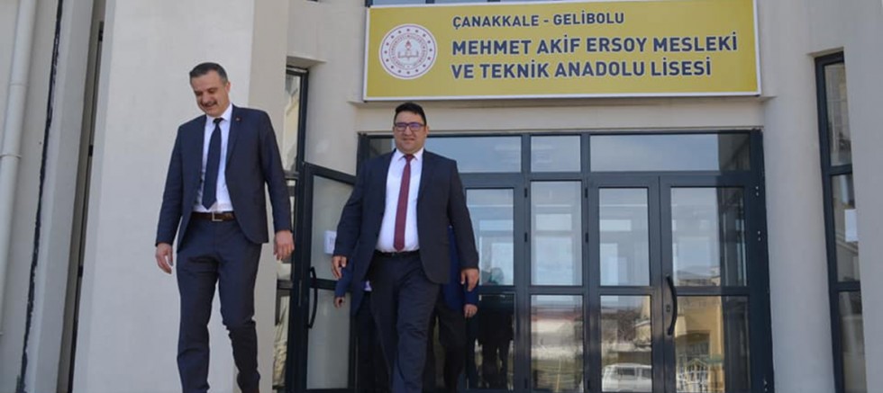 Sürücü’den Yeni Yapılan Okullara Ziyaret