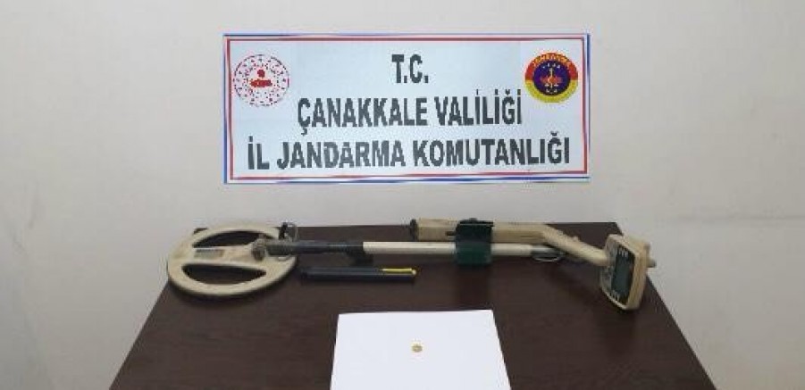 Tarihi Eser Arayan Şahıs Dedektörle Yakalandı
