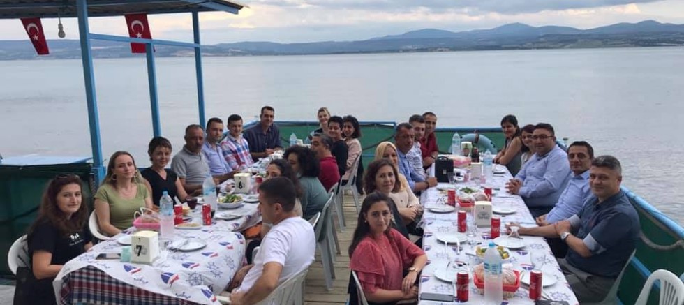 Tayini Çıkan Öğretmenlere Veda Yemeği Düzenlendi