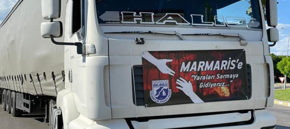 Ticaret Odasından Yangın Bölgesine Yardım