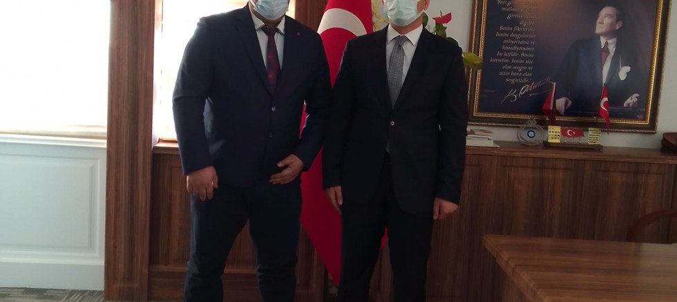Tosun’dan Kaymakam Abacı’ya Ziyaret
