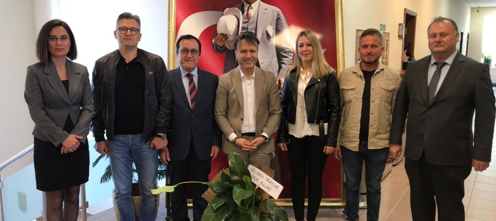 Triatlon Spor Kulübünden Başkan Soyuak’a Ziyaret