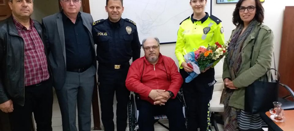 Tüm Özürlüler Derneği’nden Emniyete Ziyaret