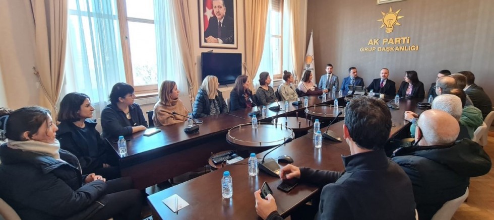 Turan, Bigalı Gazetecileri Gazi Meclis’te Ağırladı