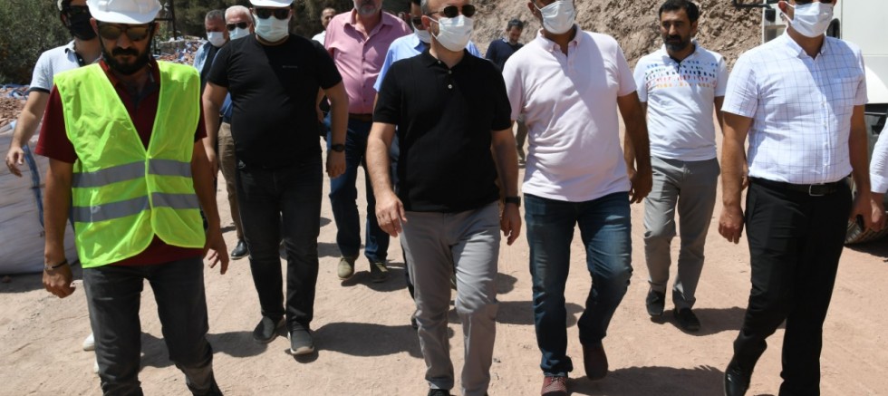 Turan, Kaya Islahı Çalışmalarını İnceledi