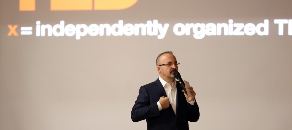 Turan, TEDX’te Öğrencilerle Buluştu