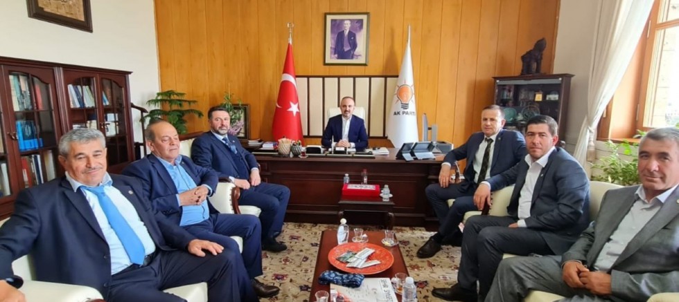 Turan, Ziraat Odaları Başkanlarıyla Görüştü