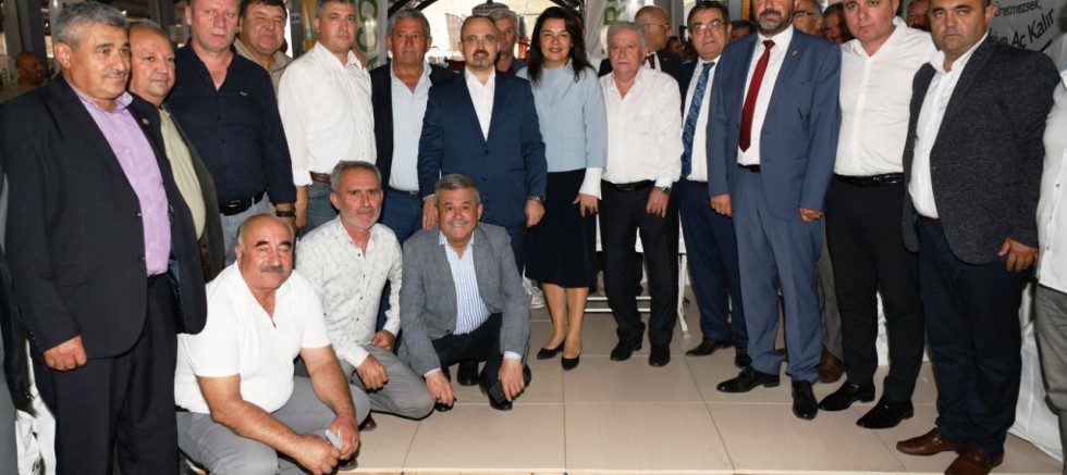 Turan, Ziraat Odası Başkanlarıyla Bir Araya Geldi