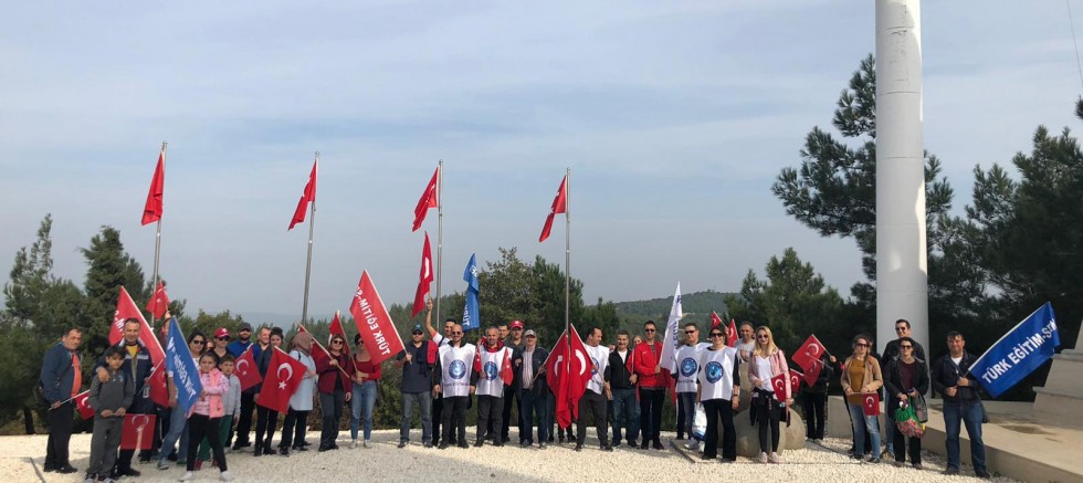 Türk Eğitim-Sen, Şehit Öğretmenleri Unutmadı