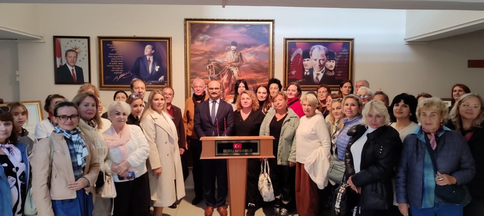 Türk Rus Dostluk Evi Yöneticilerinden Kaymakam Abacı’ya Ziyaret