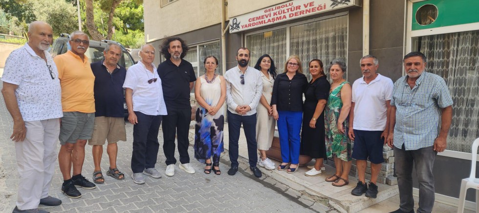 Türkiyee Alevi Federasyonu’ndan Cemevi Derneği’ne Ziyaret