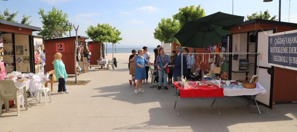 ‘Üreten Kadınlar Sokağı’ Yaz Sezonu Faaliyetlerine Başladı