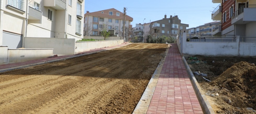 Üstyapı Çalışmaları Sürüyor!