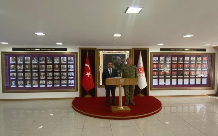 Vali Aktaş’tan Kolordu Komutanı Yaldız’a Ziyaret