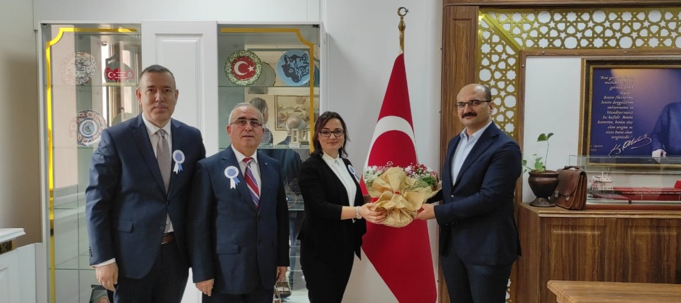 Vergi Dairesi Personelinden Kaymakam Abacı’ya Ziyaret