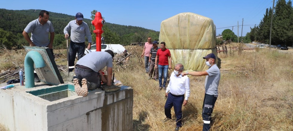 Yangın Hidrantlarının Montajı Yapıldı