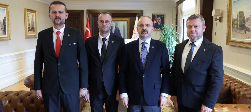 Yeni Başkanlardan Turan’a Ziyaret