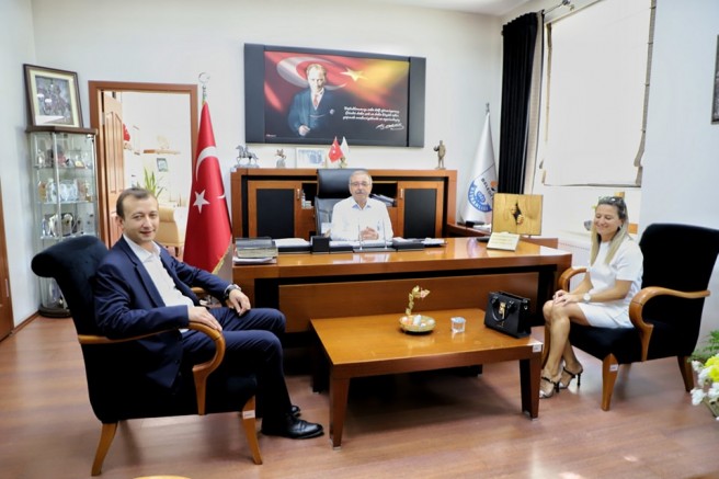 Yeni Müdür Bilen’den Başkan Özacar’a Ziyaret