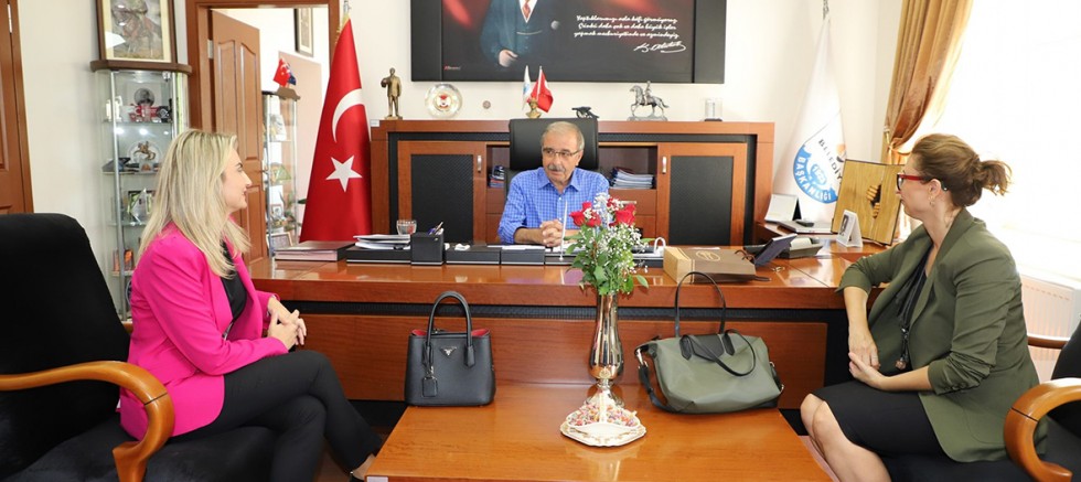 Yeni Müdürden Başkan Özacar’a Ziyaret