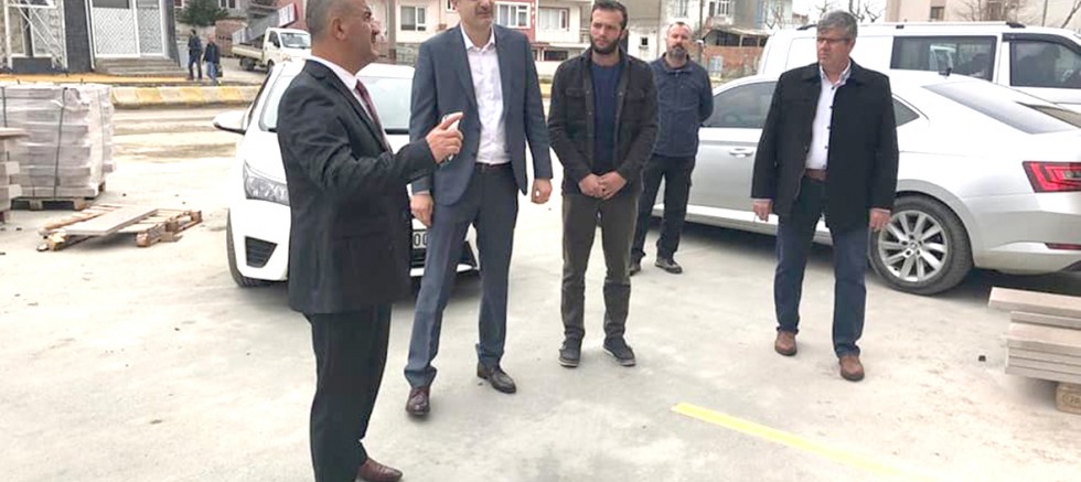 Yeni Sağlık Merkezi Binasında İncelemelerde Bulundular