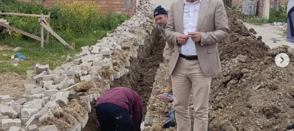 Yeni Yerleşim Alanlarına Su Şebekesi Yapılıyor