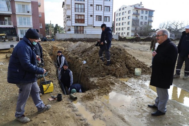 Yeni Yerleşim Bölgelerinde Çalışmalar Devam Ediyor