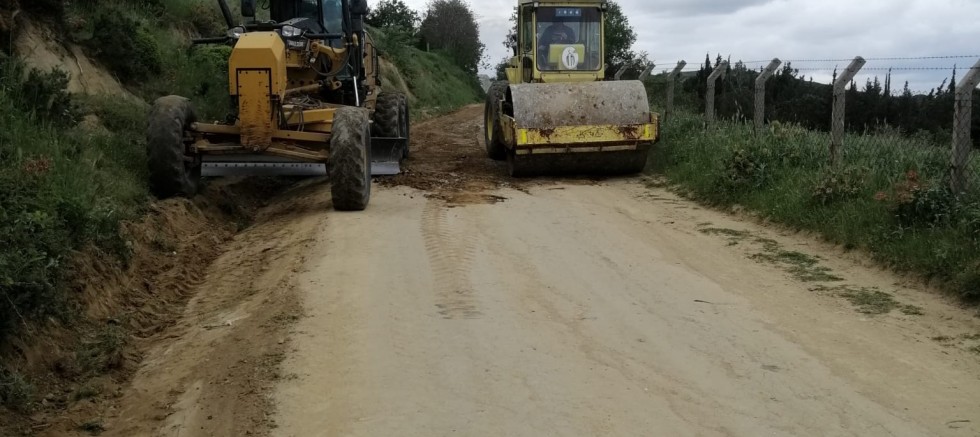 Yeniköy Bahçeler Yolunda Çalışmalar Başladı