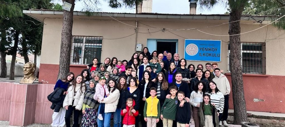 Yeniköy İlkokulu’na Kardeş Okuldan Ziyaret